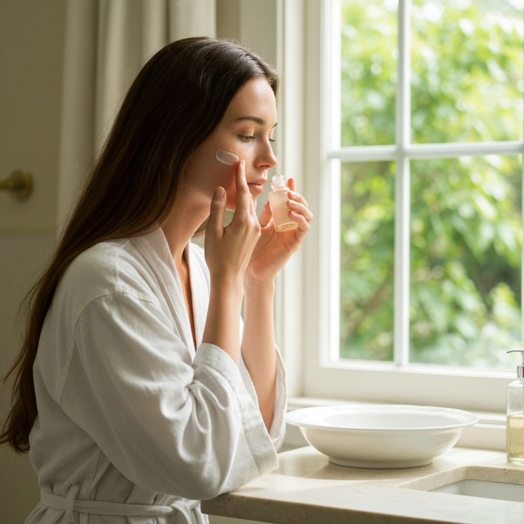 Rutina de cuidado facial